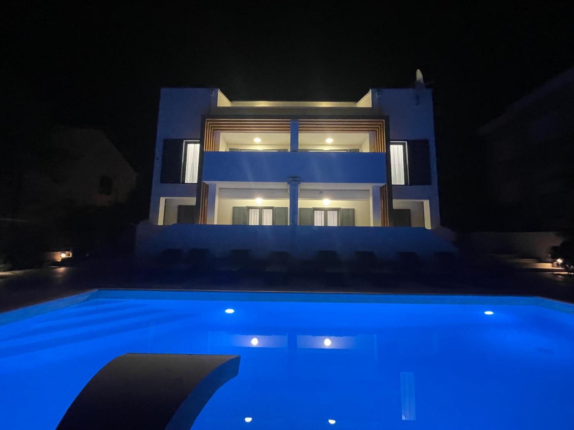 Villa Aquamarine Apartments Novalja Zewnętrze zdjęcie