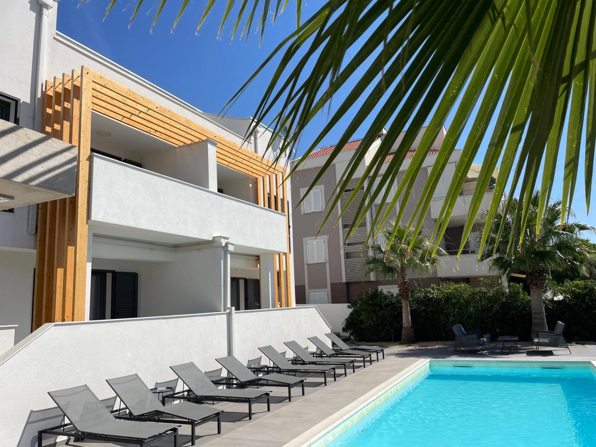 Villa Aquamarine Apartments Novalja Zewnętrze zdjęcie